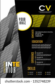 Professional CV Resume Template Design