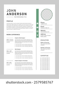 Professional CV Resume Template Design