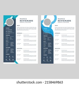 Professional Cv Template Layout Design