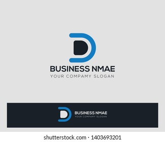 Professional D Logo Design for Business