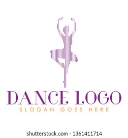 Professional Dance Logo,this logo for dance training related company. this is high resolution,creative and unique logo.you can use this logo for your company and website.this is print ready logo