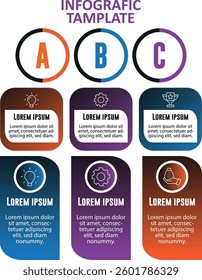 Professional Data Visualization Infographic for Reports and Research