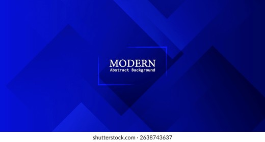 Professional Deep Blue Squares Background