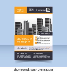 professional design studio flyer poster template