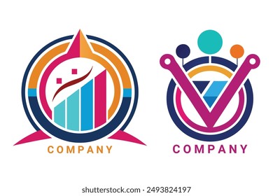 Professional digital marketing logo. Versatile design, scalable format. Perfect for branding and campaigns.