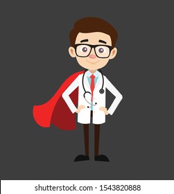 Professional Doctor - In Super Hero Costume