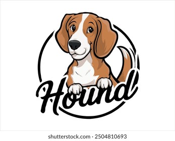 Professional Dog Logo Vector Design