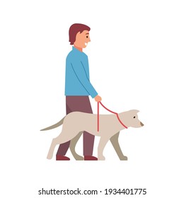 Dog Walk Illustration Images, Stock Photos & Vectors | Shutterstock