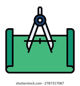 Professional Draftsmanship Technical Drawing Geometry Design Compass