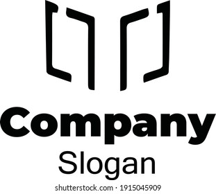 professional elegant abstract logo template vector illustration, perfect for your corporate identity