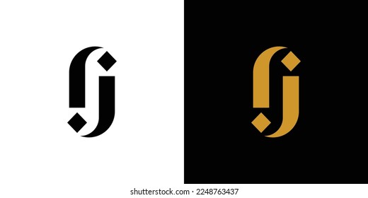 Professional and elegant JJ logo design