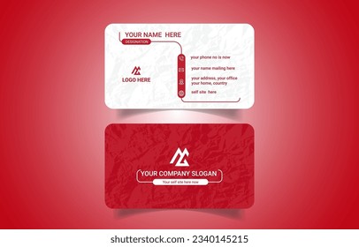 Professional elegant luxury business card template