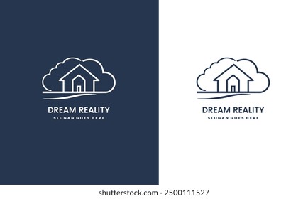 Professional, Elegant, Real Estate Logo Design for Dream Realty logo design template.
