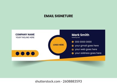 professional email signature design, email signature design template