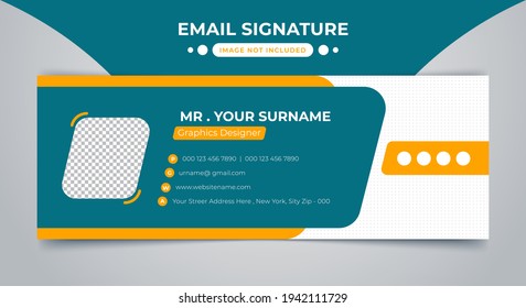 Professional Email Signature Templates Design Professional Creative Corporate Business Simple Stylish Email Signature Design Template
