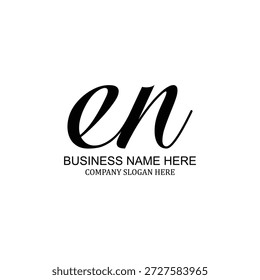 Design de logotipo profissional EN para marcas modernas e empresas criativas