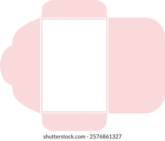 Professional Envelope Design Featuring a Pink Palette