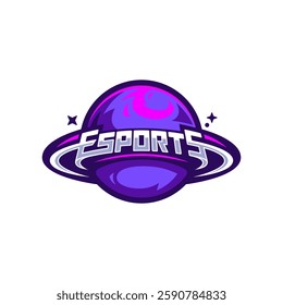 Professional esport logo featuring a bold, fierce mascot with sharp details, modern typography, and a dynamic shield badge design.