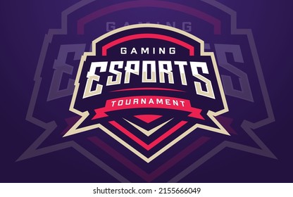 Professional Esports Logo Template For Game Team Or Gaming Tournament