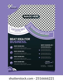 Plantilla de diseño de volante corporativo moderno llamativo de Profesional 