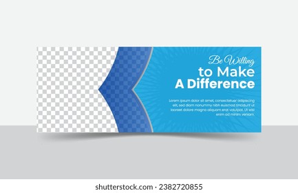 professional Facebook cover design for black Friday with sky blue color background and image shapes. 