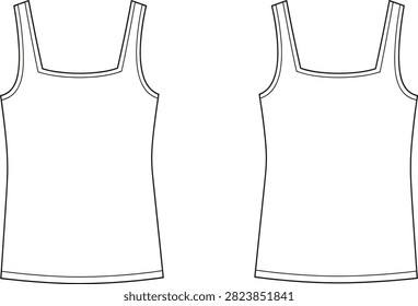 Professional Fashion Technical Flat