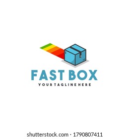 Professional fast box logo design