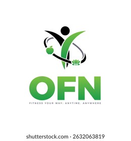 Professional Fitness Logo Vector Template