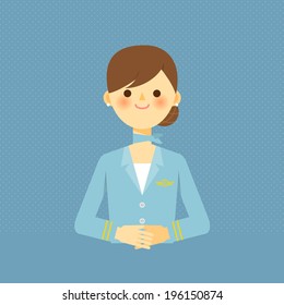 Professional flight attendant