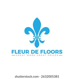 Professional flooring company logo Vector Template.