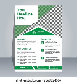 Professional Flyer Design Template For Company And Business