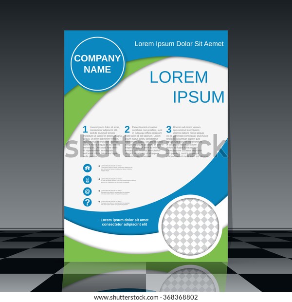 professional flyer template abstract style background professional flyer background