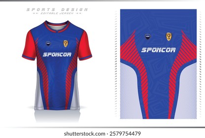 Professional Football Jersey Design Soccer Jersey for Sports Team Template
