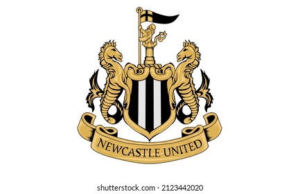 Professional Football Logo Based In Newcastle - England