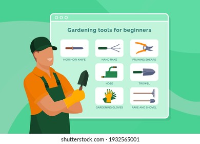 Brindar consejos al jardinero profesional: herramientas de jardinería esenciales para principiantes