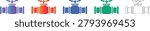 Professional Gate Valve Graphic Icons vol 1543