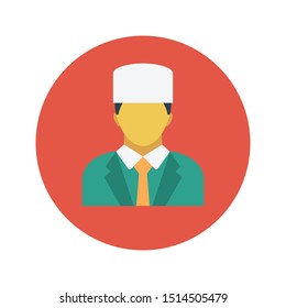 professional glyph flat vector icon