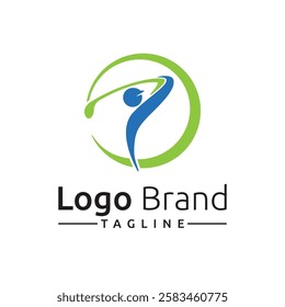 Professional Golf Club Sport Logo Template