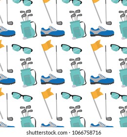 professional golf sport things background