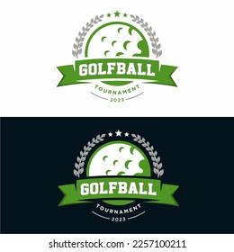 Professionelles Logo-Design für Golfschläger, Golfturniere