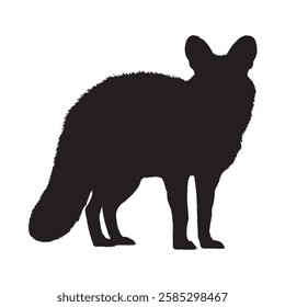 Professional Grade Aardwolf Silhouette for Commercial Use - Aardwolf Vector - Aardwolf Illustration