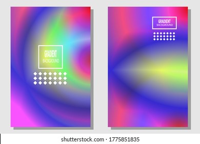 Professional Gradient Background with blurred style and trendy colorful for your banner web brochure business card id card and etc.