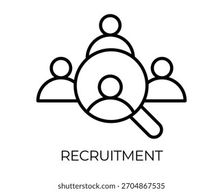 A professional graphic design showcasing a recruitment theme, possibly featuring job opportunities, hiring, or team building elements with diverse color options.