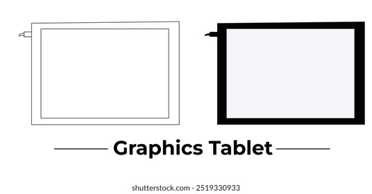 
Ilustración vectorial de tableta gráfica de Profesional, ideal para diseñadores y artistas. De alta calidad, personalizable, perfecto para la marca, maquetas y arte digital