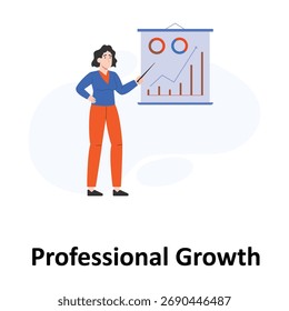 Professional Growth Vector Illustration Which can easily edit or modify
