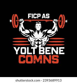 professional gym fitness t-shirt Design