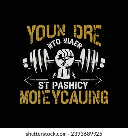 professional gym fitness t-shirt Design