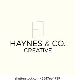 Professional H And C Latter Logo Vector Template