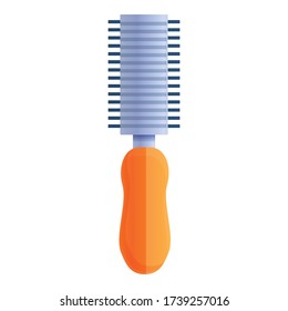 Professional hair comb icon. Cartoon of professional hair comb vector icon for web design isolated on white background