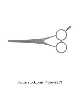 Professional haircutting scissors icon